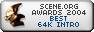 Scene.org Awards 2004 - Best 64k Intro